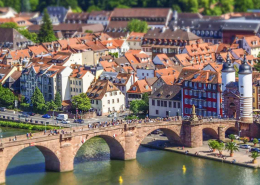 Image of the city of Heidelberg for easydb for the University of Heidelberg