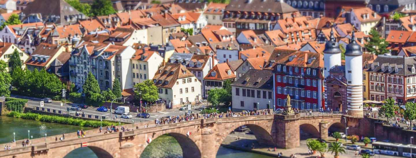 Billede af byen Heidelberg til easydb for universitetet i Heidelberg