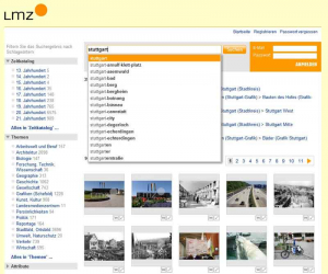 Screenshot easydb Digital Asset Management von Programmfabrik für Baden-Württemberg