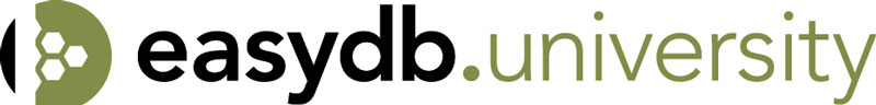 Logo easydb-university fra Programmfabrik