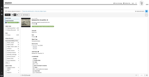 Census-Projekt: Screenshot der Datenbank