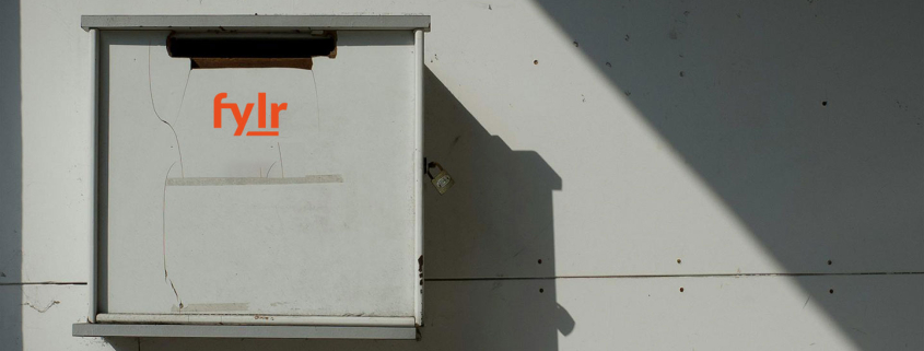 Letterbox with fylr logo